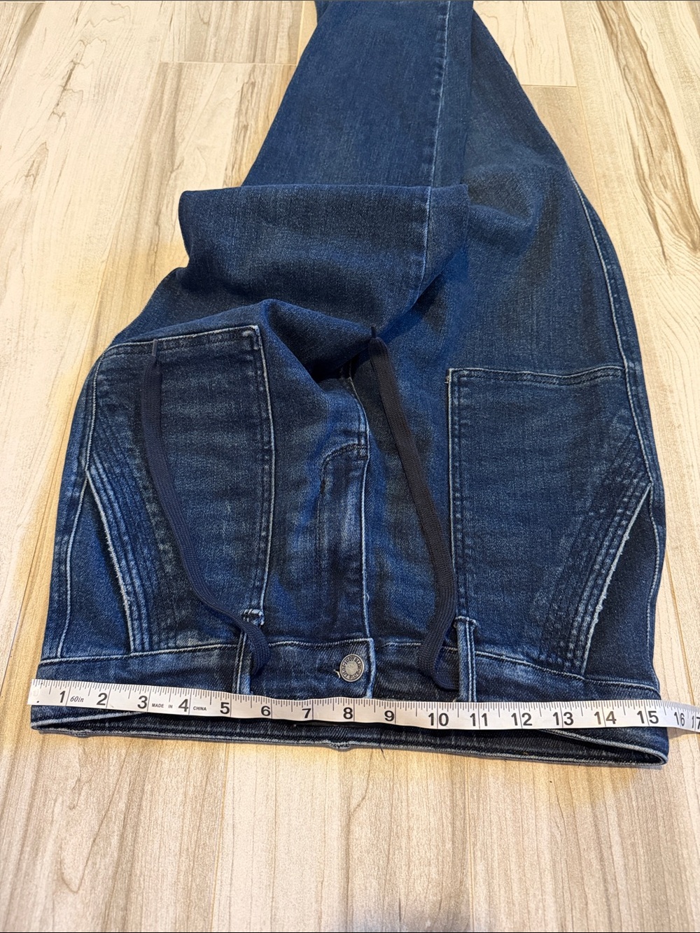 Judy Blue Jogger Jeans Blue Size 9 / 29 - Picture 4 of 8